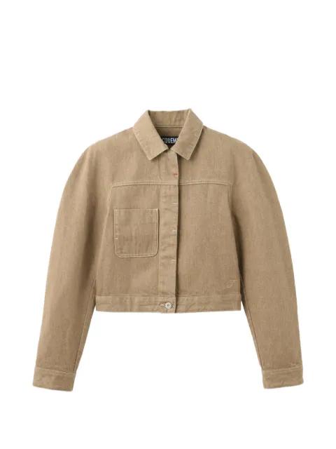 The Ovalo cargo cotton jacket by JACQUEMUS