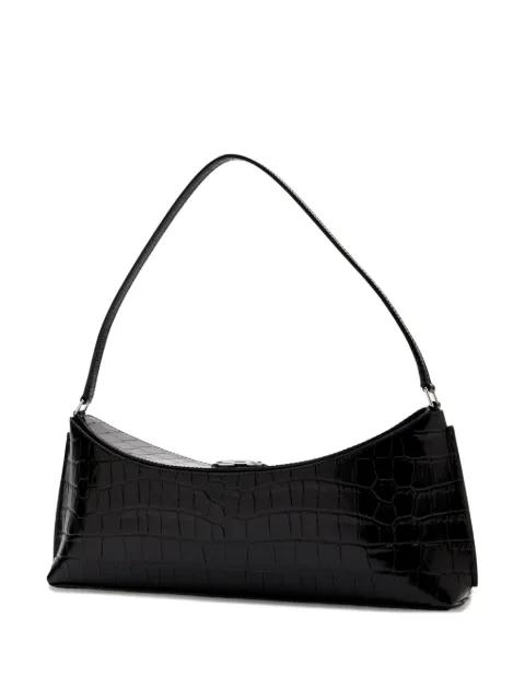 The Ovalo crocodile-embossed shoulder bag by JACQUEMUS