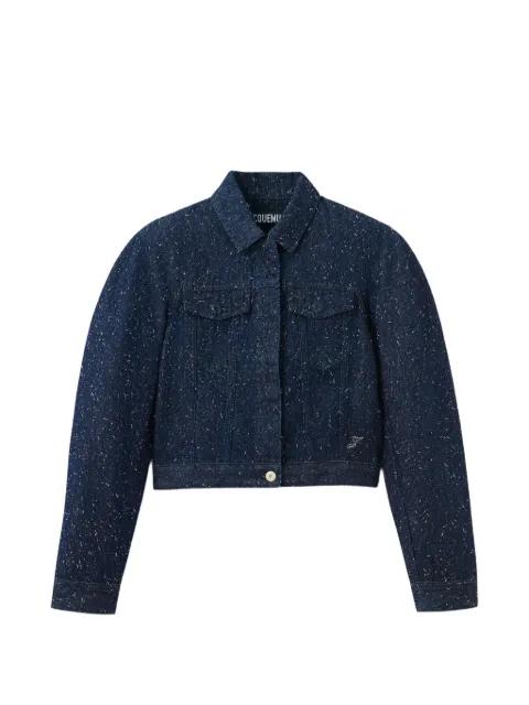 The Ovalo de-Nîmes denim jacket by JACQUEMUS