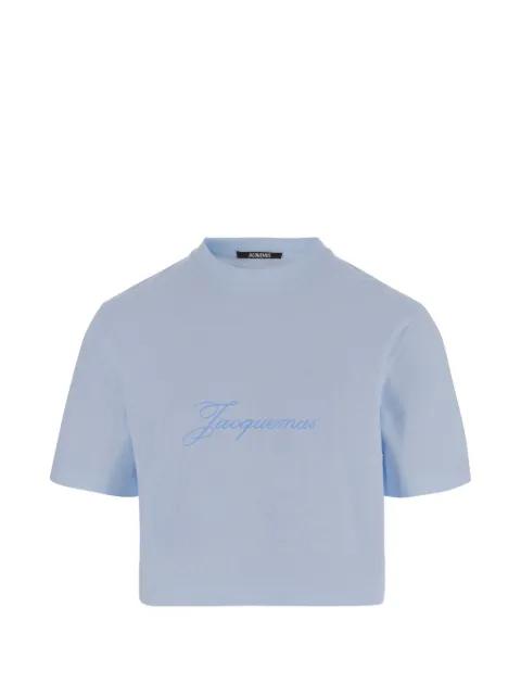 The Pigmento logo-embroidered T-shirt by JACQUEMUS