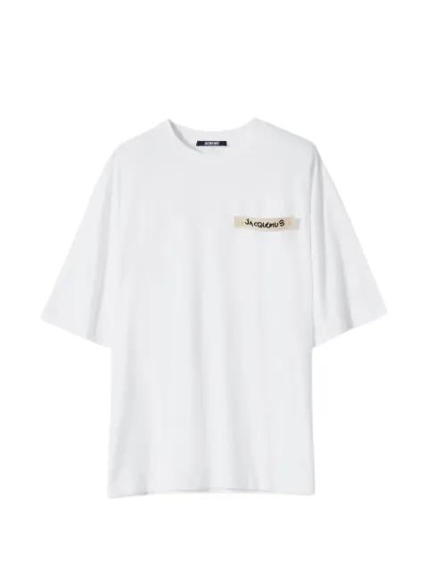The Plage logo-patch T-shirt by JACQUEMUS