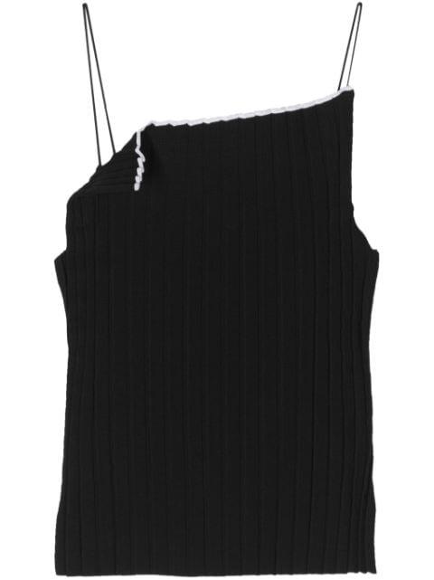The Pleated tank top by JACQUEMUS