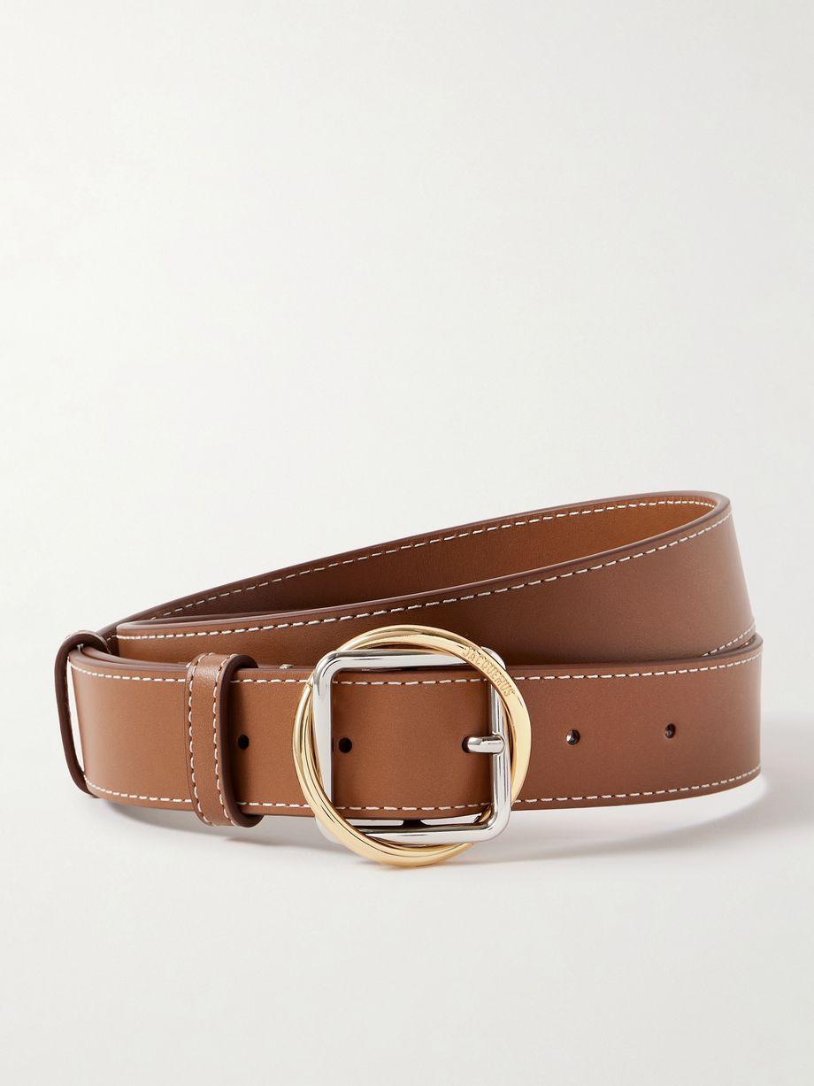 The Salon leather belt by JACQUEMUS