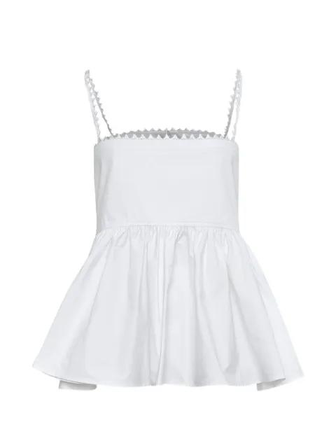 Traversin peplum top by JACQUEMUS