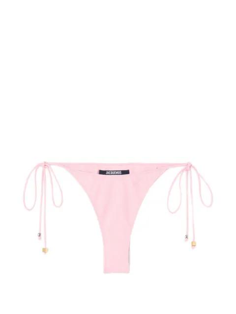Triangle side-tie bikini bottoms by JACQUEMUS
