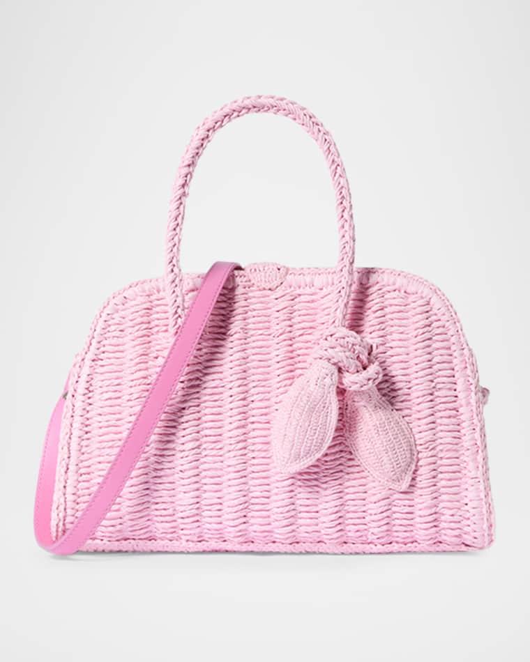 Turismo Small Raffia Top-Handle Bag by JACQUEMUS