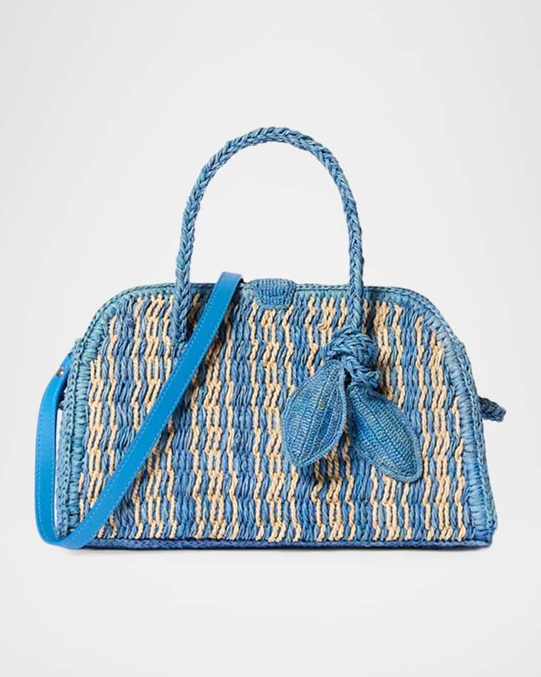 Turismo Small Raffia Top-Handle Bag by JACQUEMUS