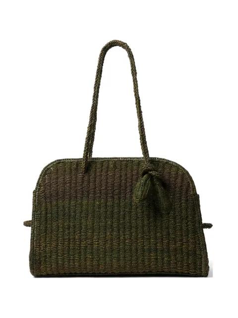 Turismo shoulder raffia bag by JACQUEMUS