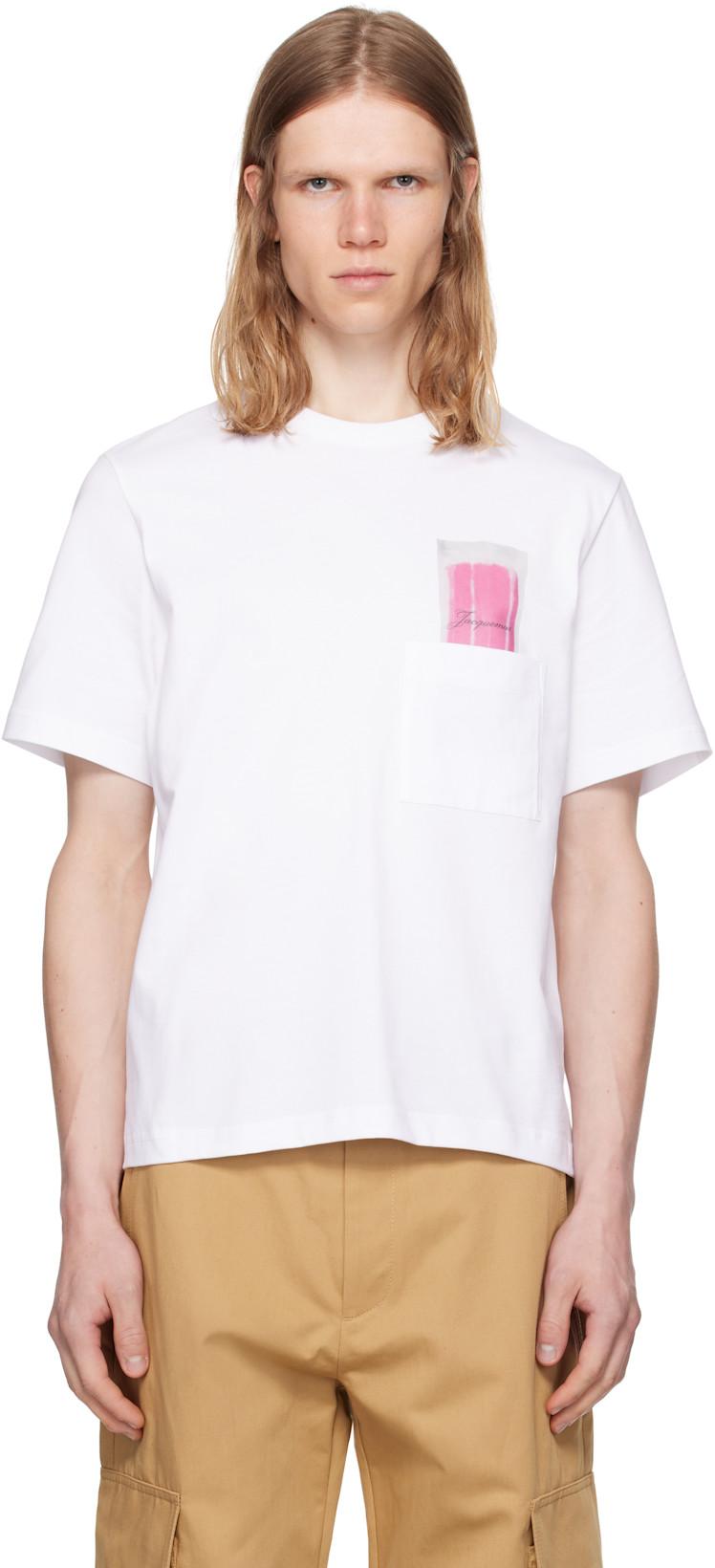 White 'Le T-shirt Esquimau' T-shirt by JACQUEMUS