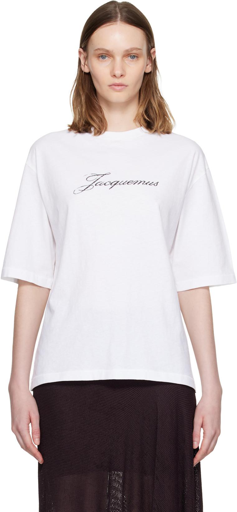 White 'The Jacquemus' T-shirt by JACQUEMUS