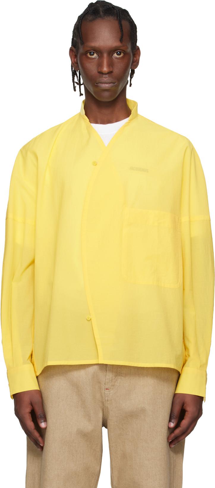 Yellow 'La Chemise Berlingot' Shirt by JACQUEMUS