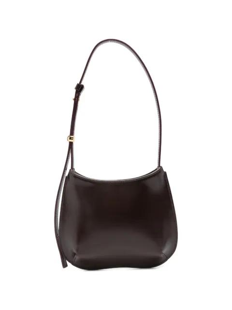 adjustable-strap leather shoulder bag by JACQUEMUS