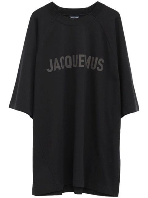 appliqué-logo crew-neck T-shirt by JACQUEMUS