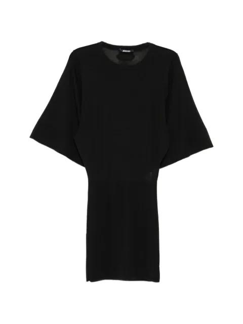 batwing-sleeve knitted dress by JACQUEMUS