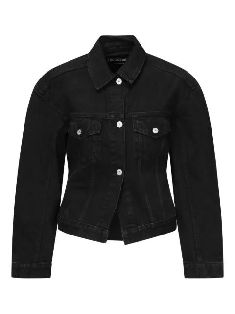 button-fastening denim jacket by JACQUEMUS