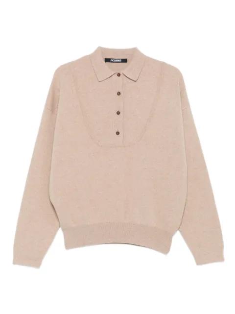 button polo-neck sweater by JACQUEMUS