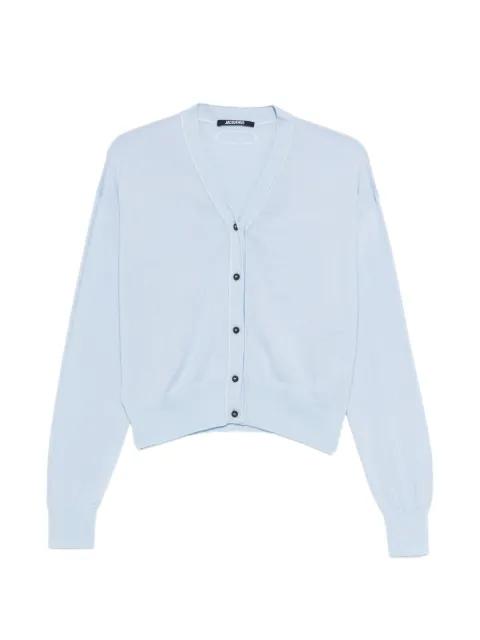 buttoned V-neck cardigan by JACQUEMUS