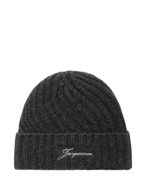 cashemere The Tourini beanie by JACQUEMUS