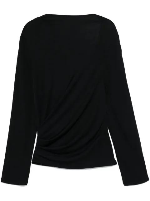 draped top by JACQUEMUS