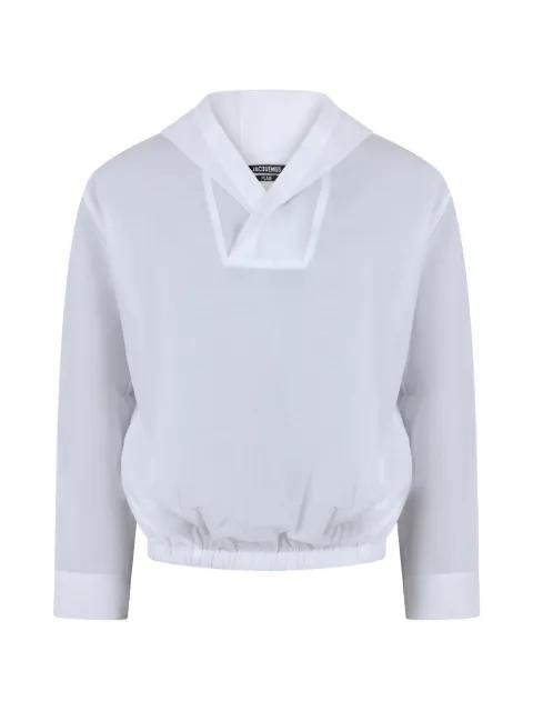 elasticated-hem hoodie by JACQUEMUS