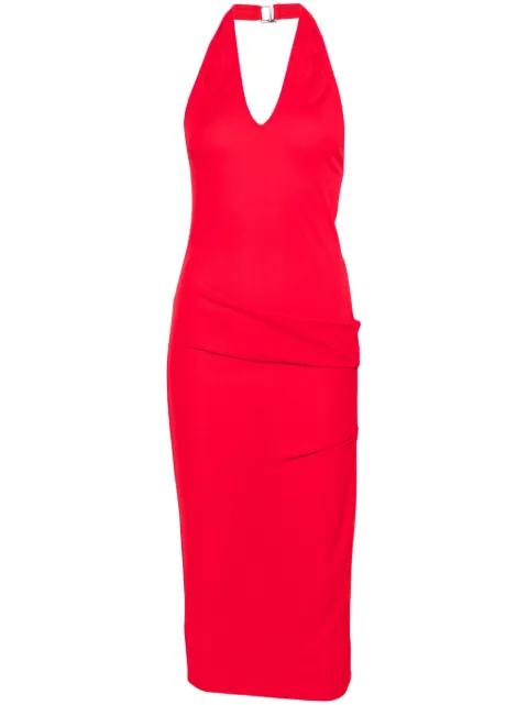 halterneck midi dress by JACQUEMUS