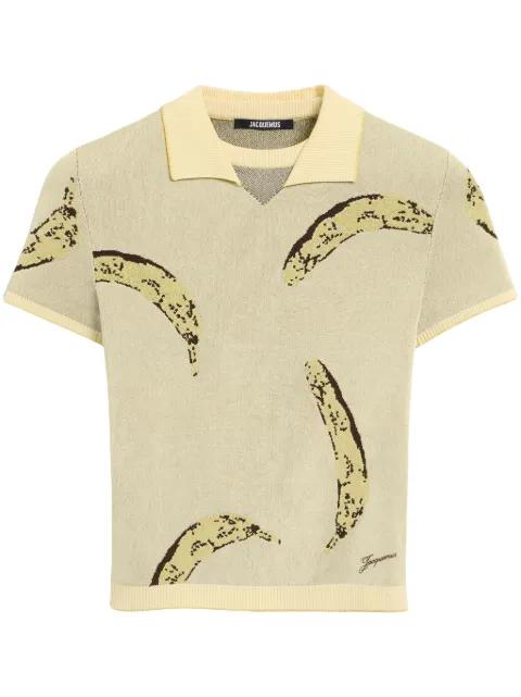 intarsia-knit T-shirt by JACQUEMUS