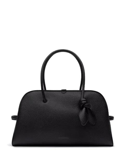 large Tourism leather tote bag by JACQUEMUS