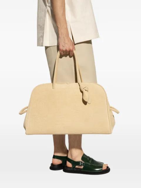 large Turismo crocodile-effect tote bag by JACQUEMUS