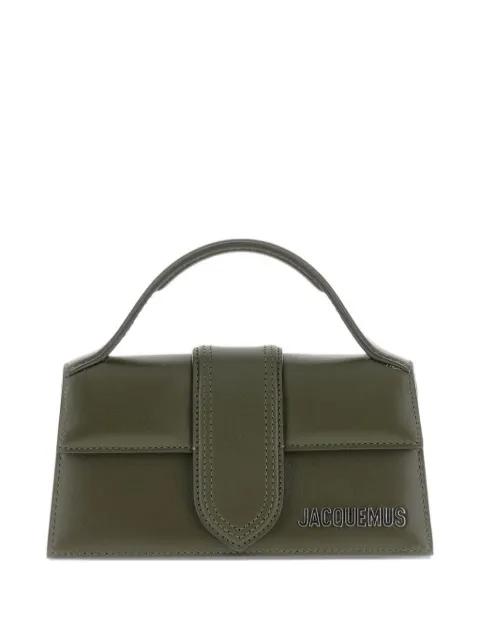 leather top-handle shoulder bag by JACQUEMUS