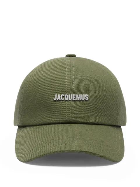 logo-detail cotton baseball cap by JACQUEMUS