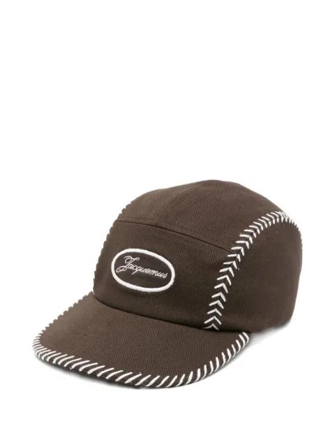 logo-embroidered cap by JACQUEMUS