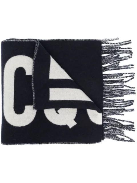 logo-intarsia scarf by JACQUEMUS