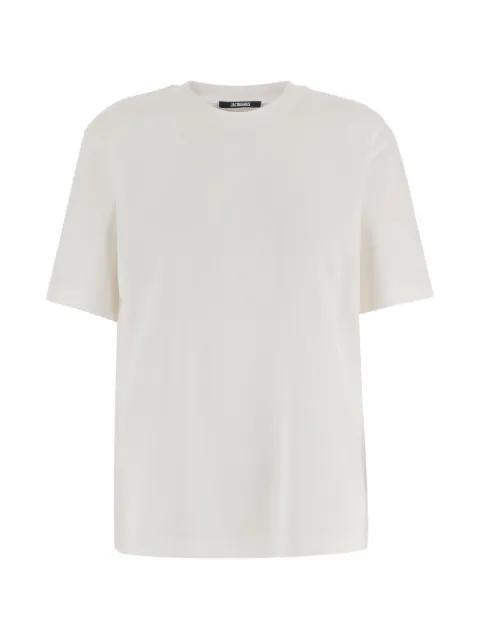 logo-lettering crew-neck T-shirt by JACQUEMUS