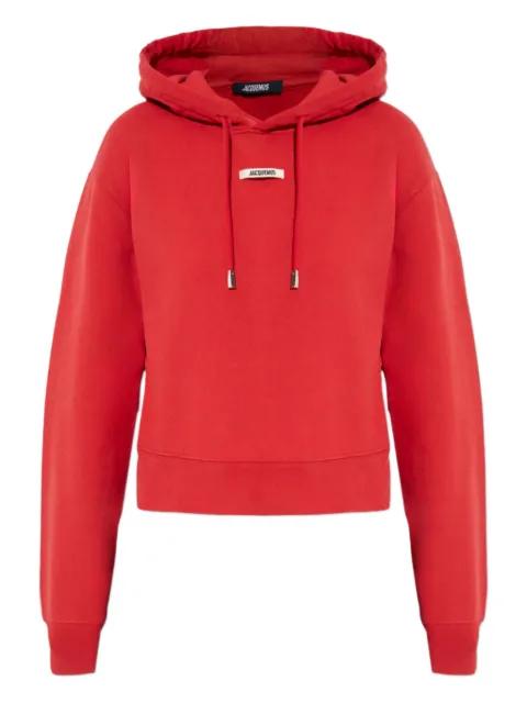 logo-patch hoodie by JACQUEMUS