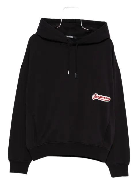 logo-patch hoodie by JACQUEMUS