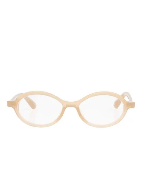 logo-print glasses by JACQUEMUS
