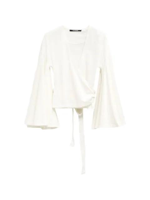 long-sleeved tie blouse by JACQUEMUS