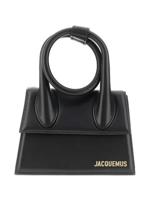 mini Chiquito knot-handle tote bag by JACQUEMUS
