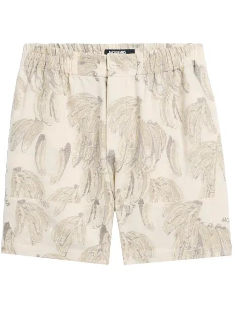 patterned-jacquard shorts by JACQUEMUS
