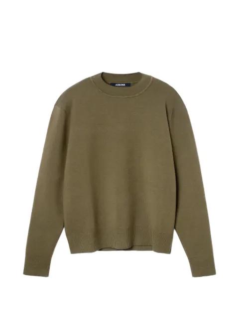 piqué logo-embroidered sweater by JACQUEMUS