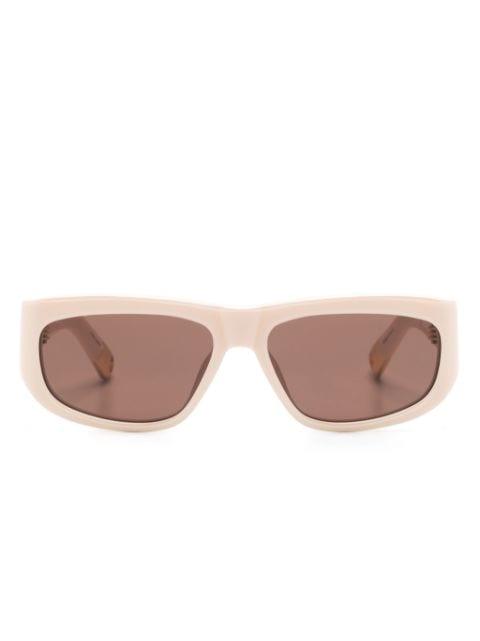 rectangle-frame sunglasses by JACQUEMUS