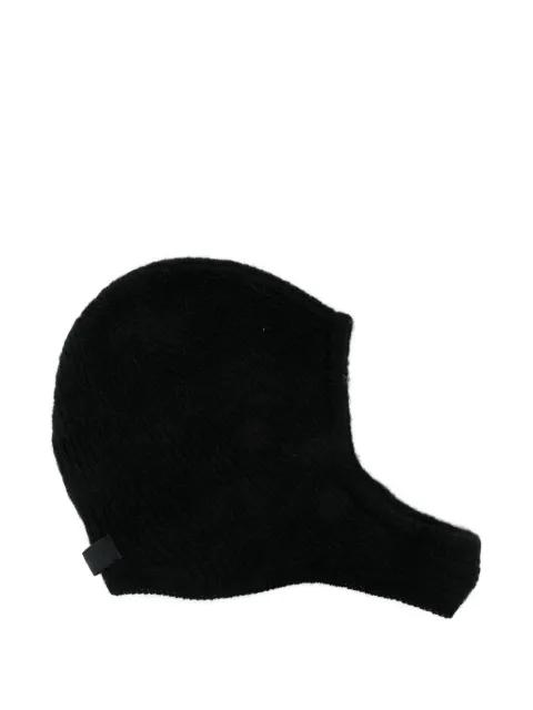 ribbed-knit balaclava hat by JACQUEMUS