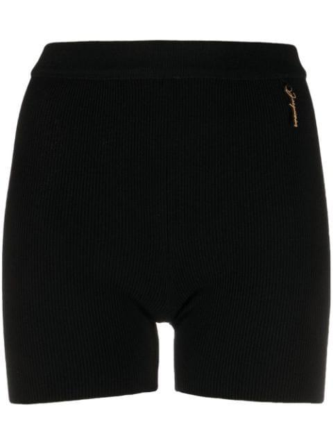 ribbed-knit shorts by JACQUEMUS