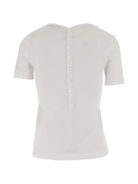 ruffled buttoned T-shirt by JACQUEMUS