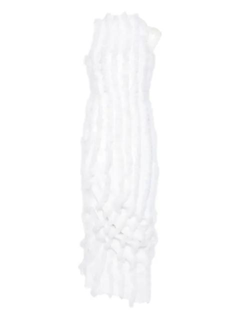 ruffled draped maxi dress by JACQUEMUS