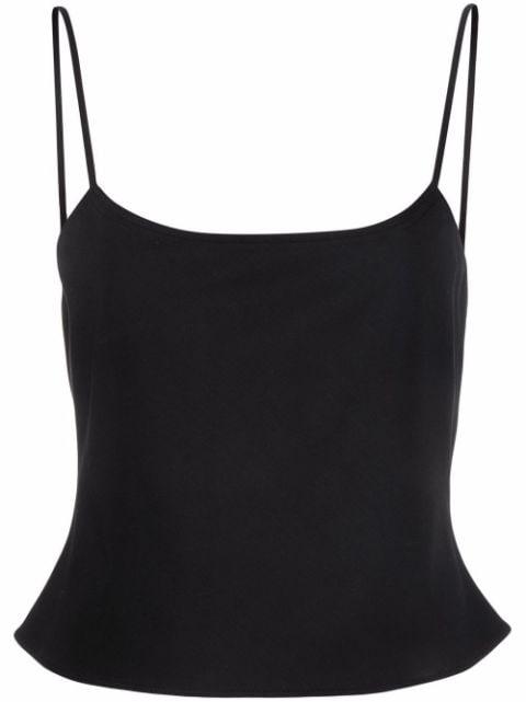 scoop-neck spaghetti-strap top by JACQUEMUS