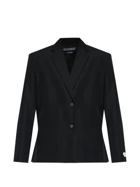 single-breasted wool blazer by JACQUEMUS
