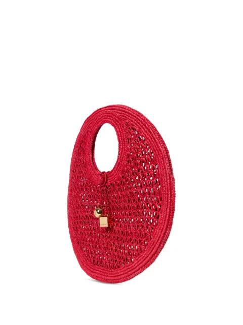 small woven tote bag by JACQUEMUS