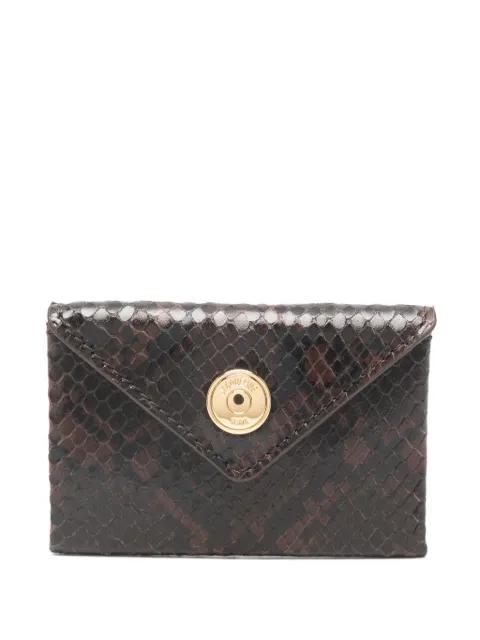 snakeskin-effect wallet by JACQUEMUS