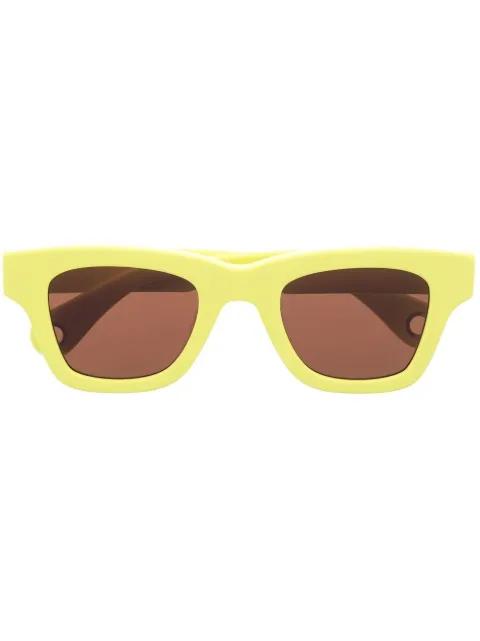 square-frame tinted sunglasses by JACQUEMUS